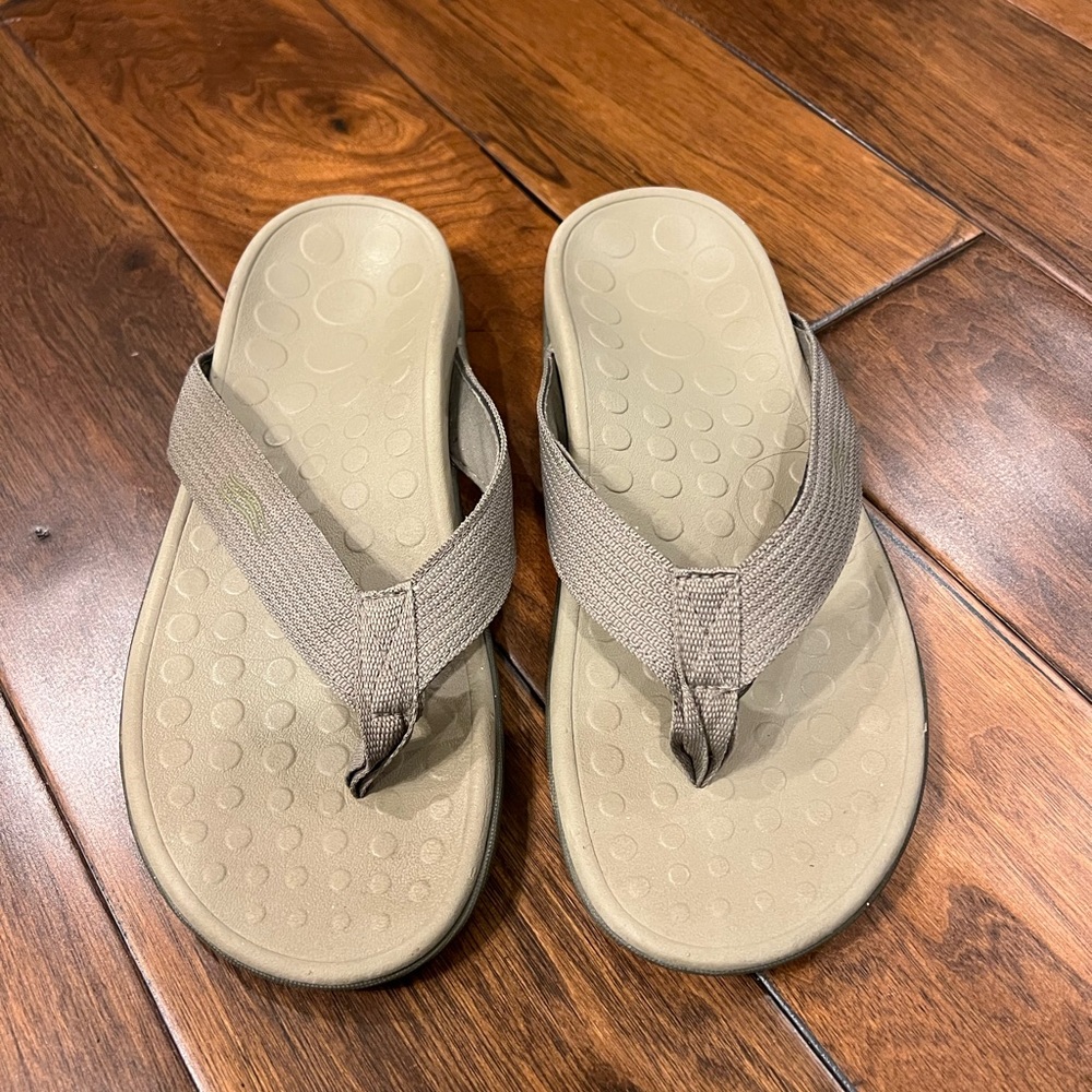 Vionic orthoheel wave unisex flip flops